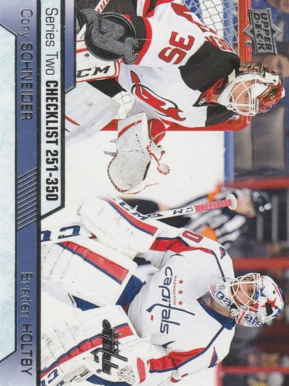 Checklist Card - 2016/2017 Upper Deck Series 2 Hockey Cards 251-350